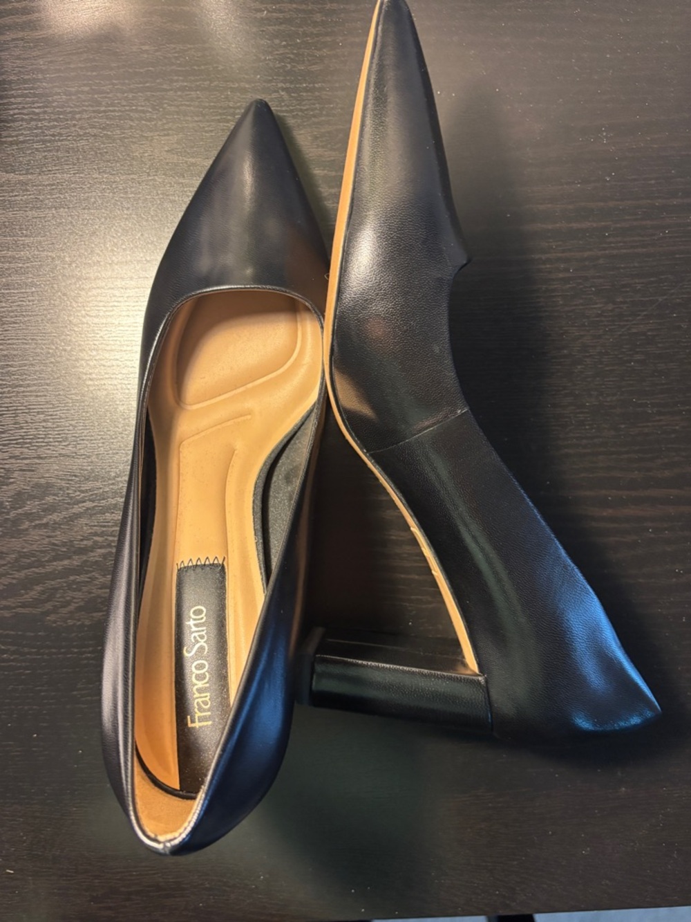 Black Franco Sarto Pumps